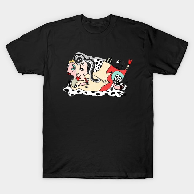 Cruella T-Shirt by Elisabeth Sandikci